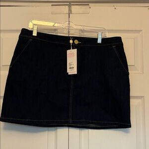 Lilly Pulitzer Dark Blue Mini Skirt